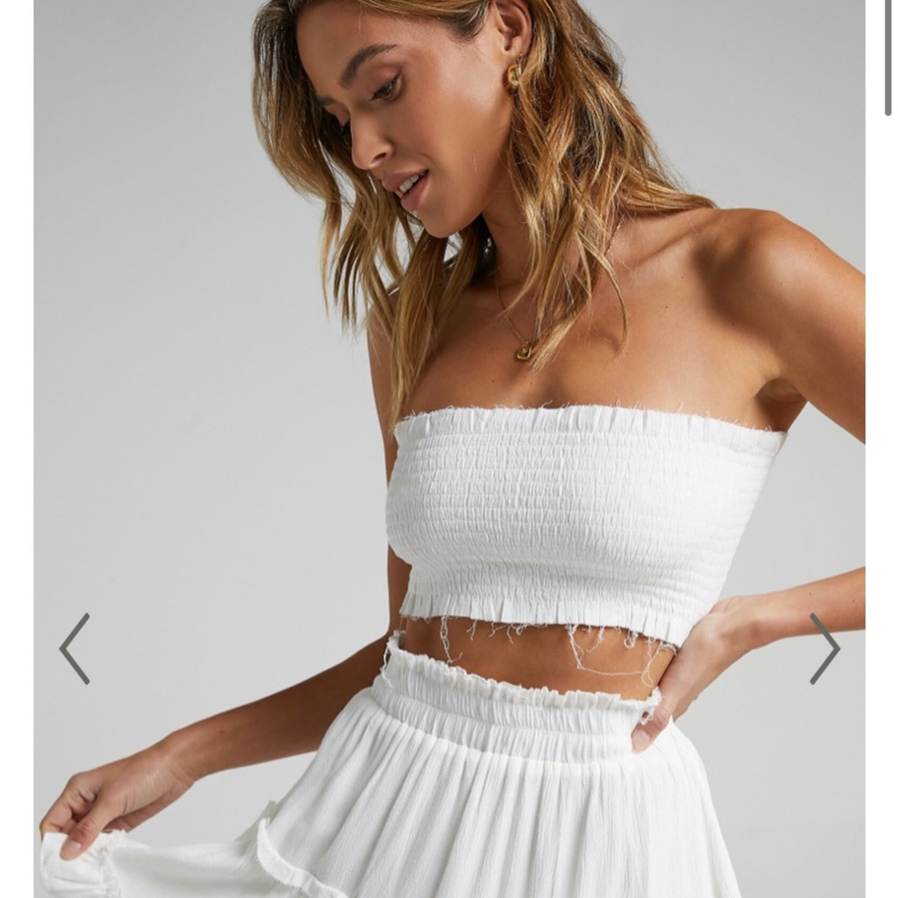 Showpo White Mini Skirt